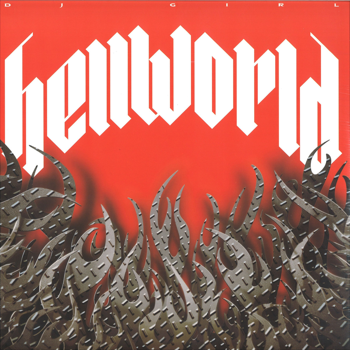 Dj Girl — Hellworld LP vinyl cover
