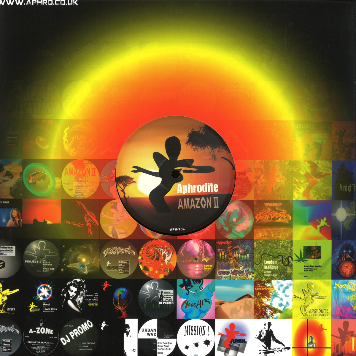 Aphrodite — Aphro Amazon EP vinyl cover