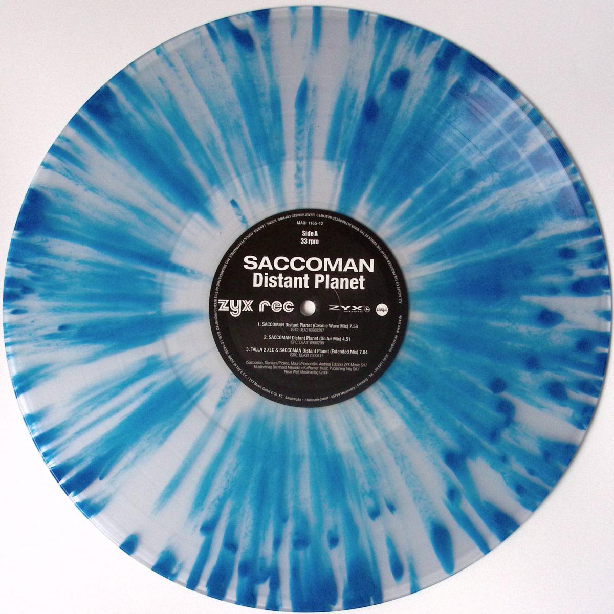 Saccoman — Distant Planet vinyl cover