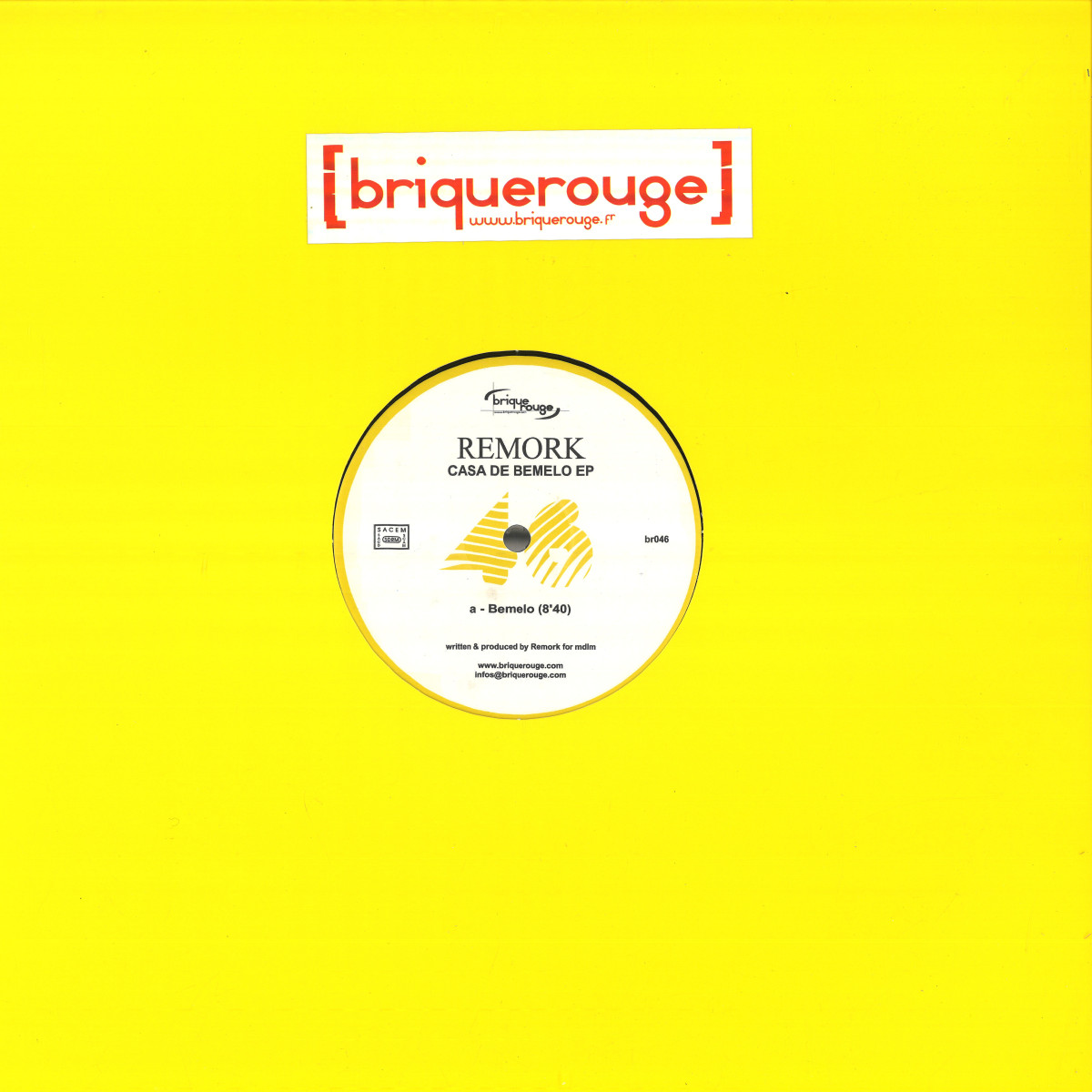 Remork — Casa De Bemelo vinyl cover