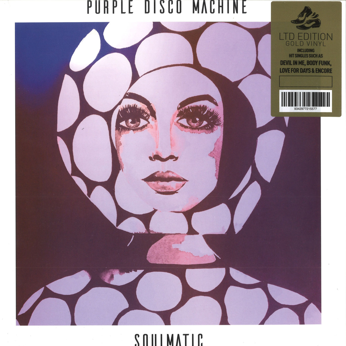 Purple Disco Machine — Soulmatic LP 2x12" vinyl cover
