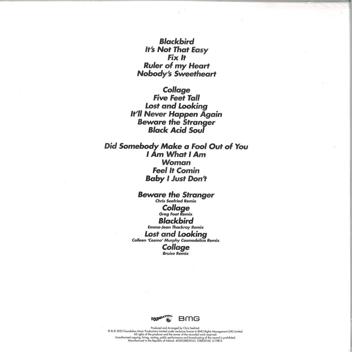 Lady Blackbird - Black Acid Soul LP (Deluxe Edition) 2x12