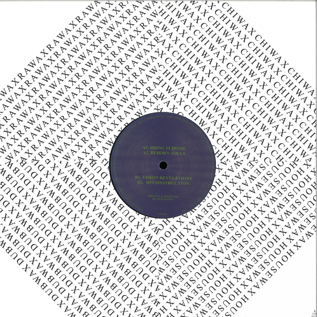 Skull Presents Ron Maney - 2 Entities / Chiwax CCE018- Vinyl
