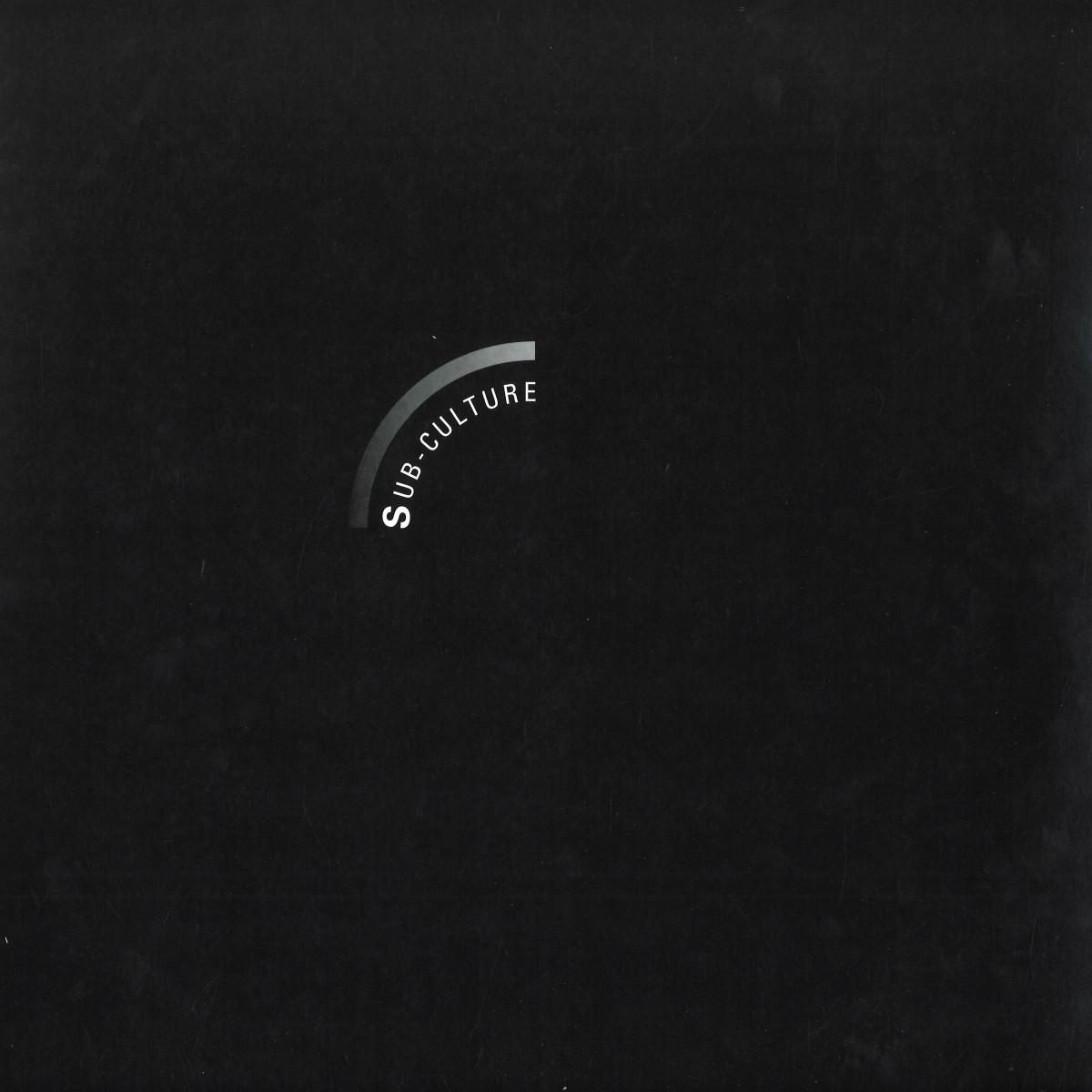 New Order — Sub-Culture vinyl cover