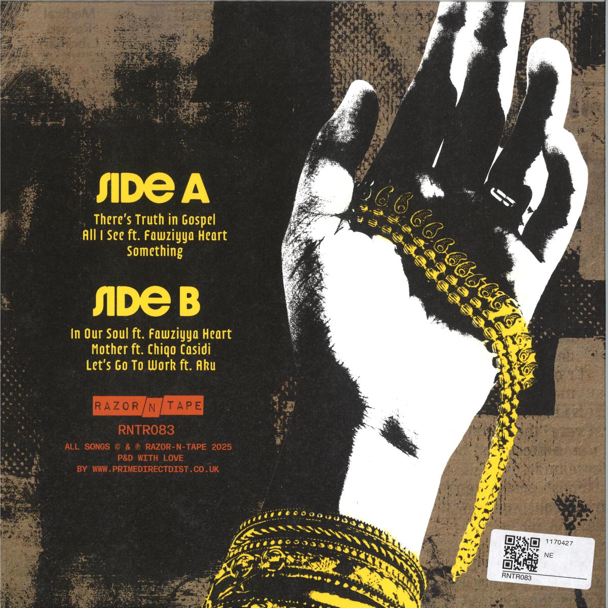 Megatronic - There's Truth In Gospel EP / RAZOR N TAPE RNTR083 - Vinyl