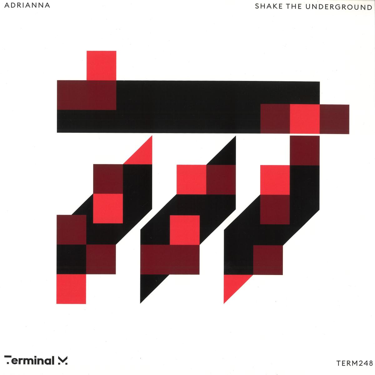 Adrianna — Shake The Underground vinyl cover