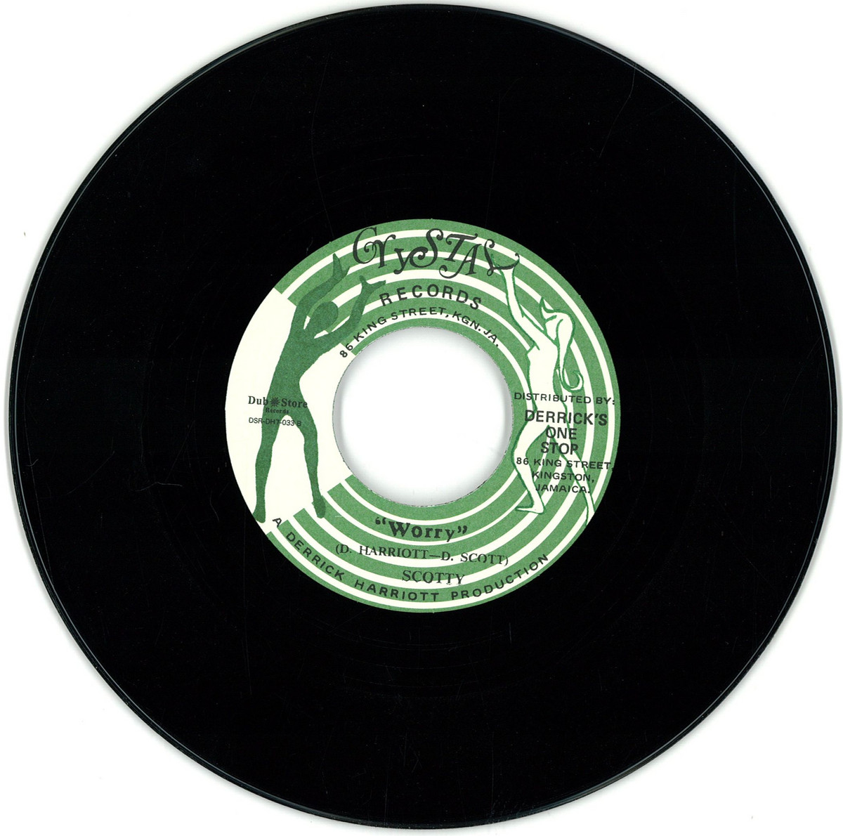 Scotty Draw Your Brakes / Dub Store Records DSRDH7033 Vinyl