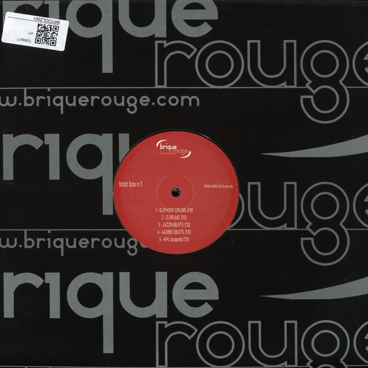 Brique Rouge — Toolz Box 1 vinyl cover
