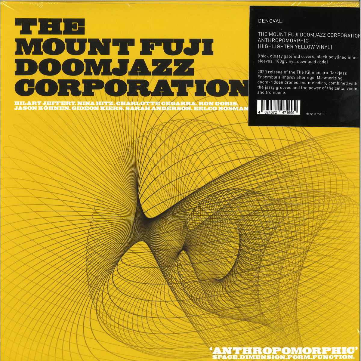 The Mount Fuji Doomjazz Corporation Anthropomorphic 2x12 Denovali Den084lp Vinyl
