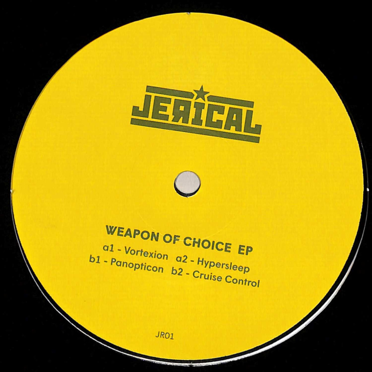 Jerical — WEAPON OF CHOICE EP vinyl cover
