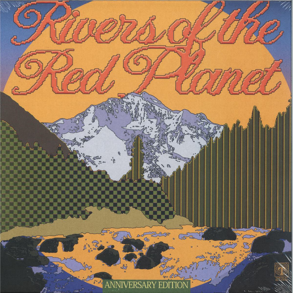 Max Graef — RIVERS OF THE RED PLANET LP 2x12" vinyl cover