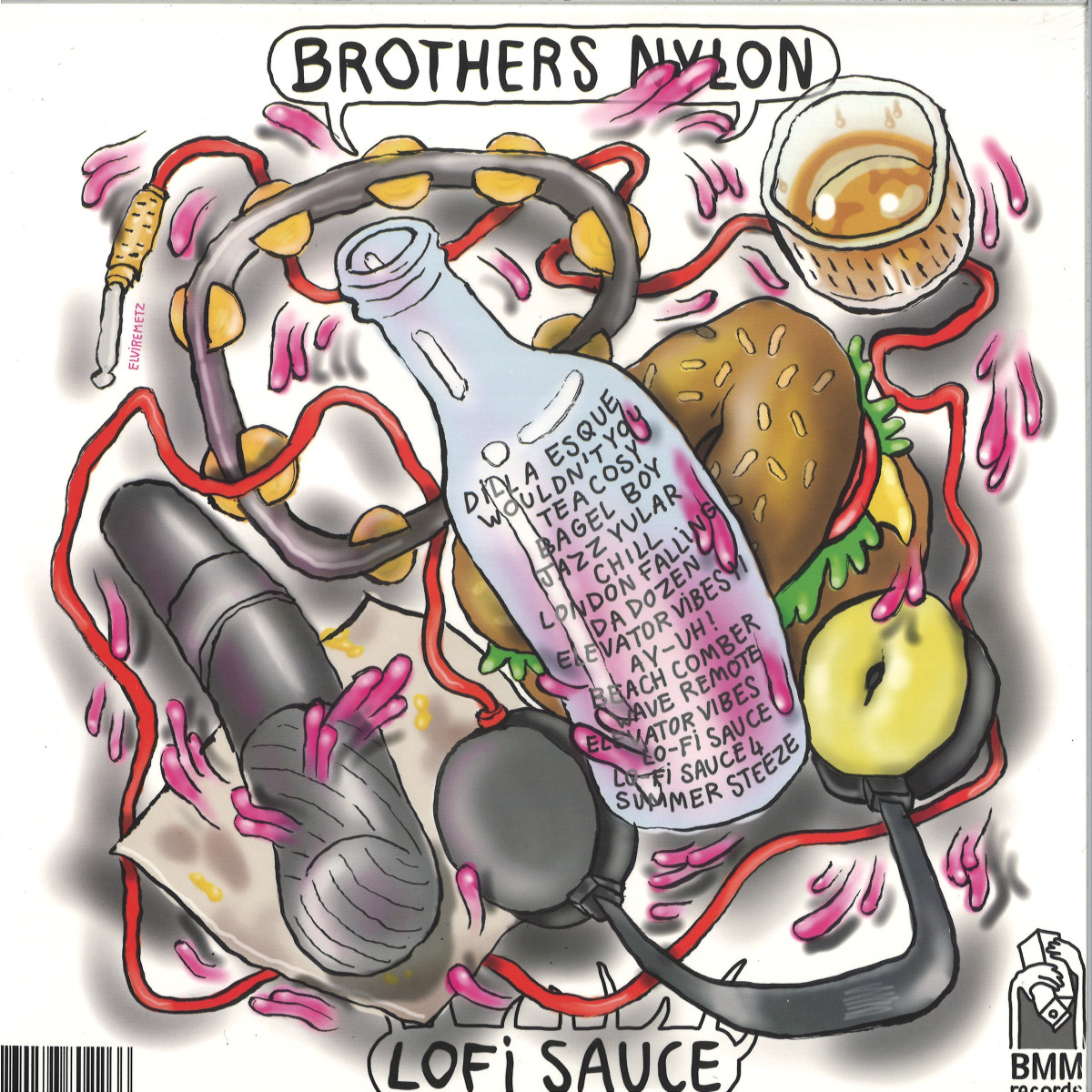 洋楽 LO-FI SAUCE (LP) BROTHERS NYLON The Brothers Nylon - Lo-Fi Sauce LP / BMM Records BMM070 - Vinyl