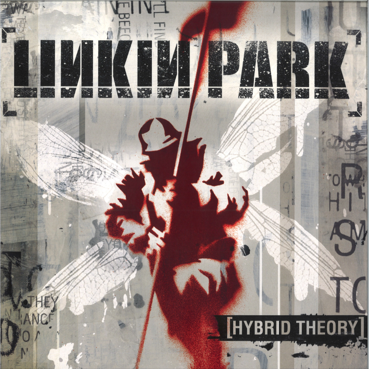 Linkin Park — Hybrid Theory LP vinyl cover