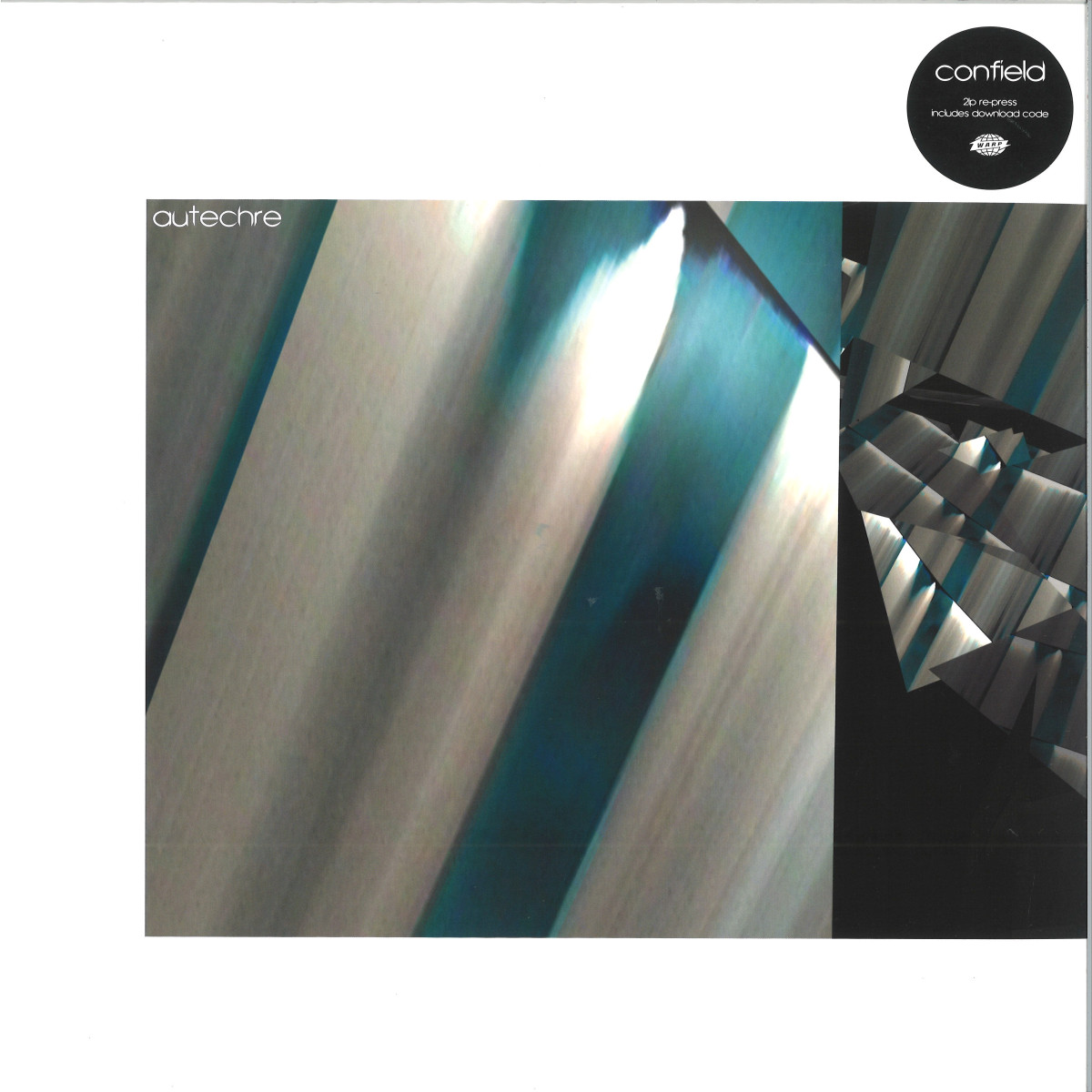 Autechre — Confield LP 2x12" vinyl cover