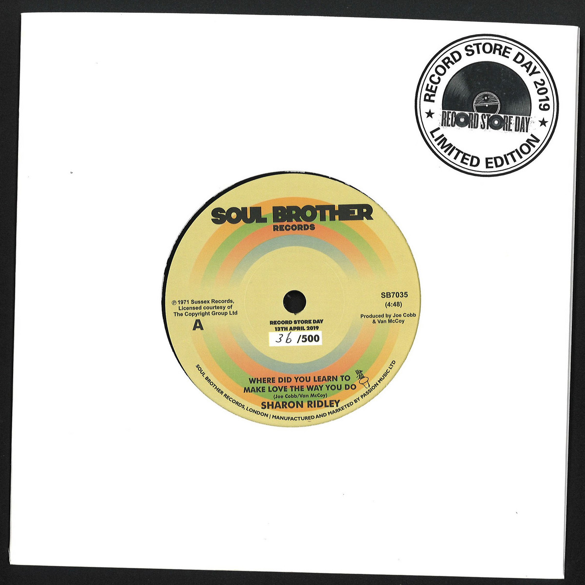 Sharon Ridley / Ralph Graham - Where Did You Learn To Make Love The Way ...