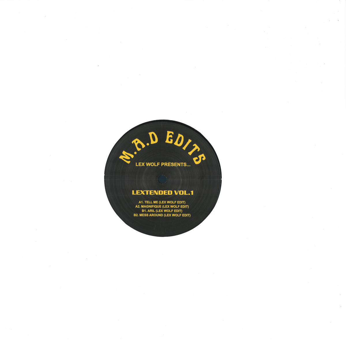Lex Wolf - Lextended Vol.1 / M.A.D Edits MADE004 - Vinyl