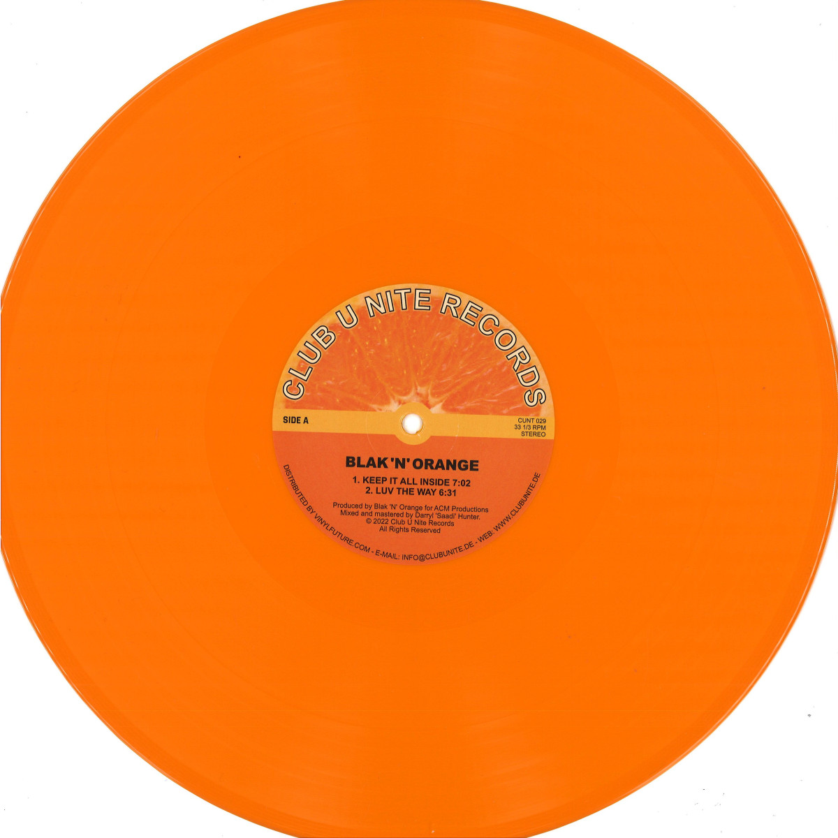 Black'n'orange — Join The Jam vinyl cover