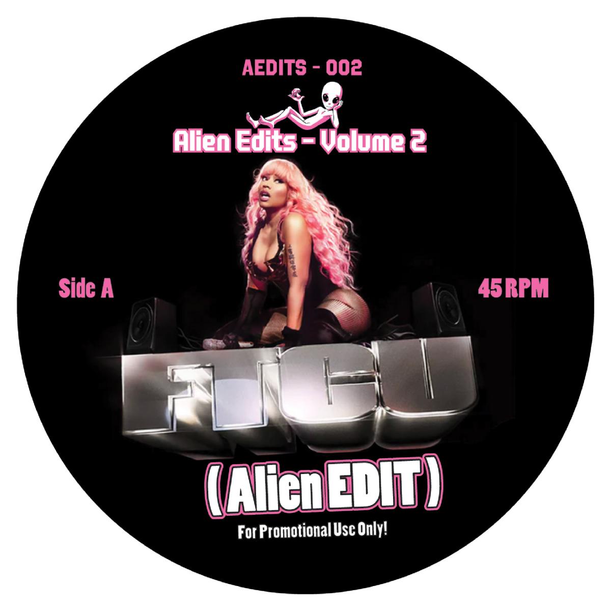 Various — Alien Edits Vol. 2 vinyl cover
