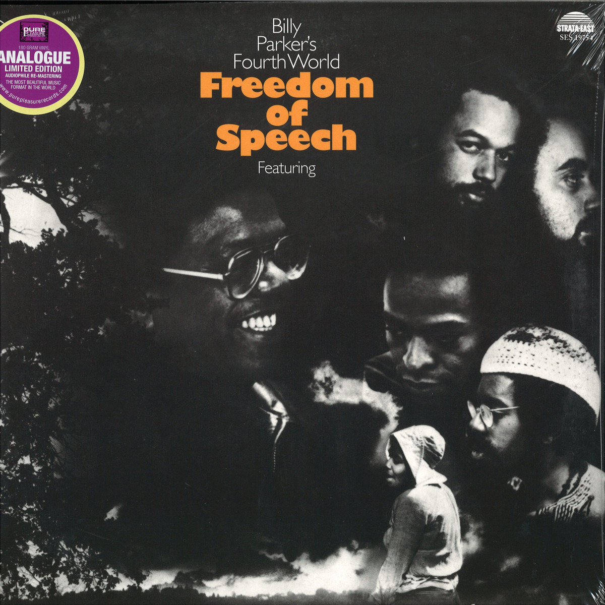 Billy Parker's Fourth World Freedom Of Speech Pure Pleasure Records  SES-19754 Vinyl