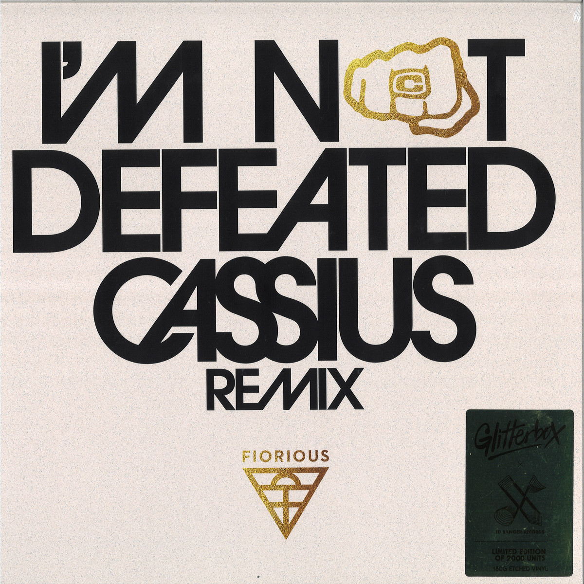 Fiorious - I'm Not Defeated (Cassius Remix) / GLITTERBOX GLITS030R