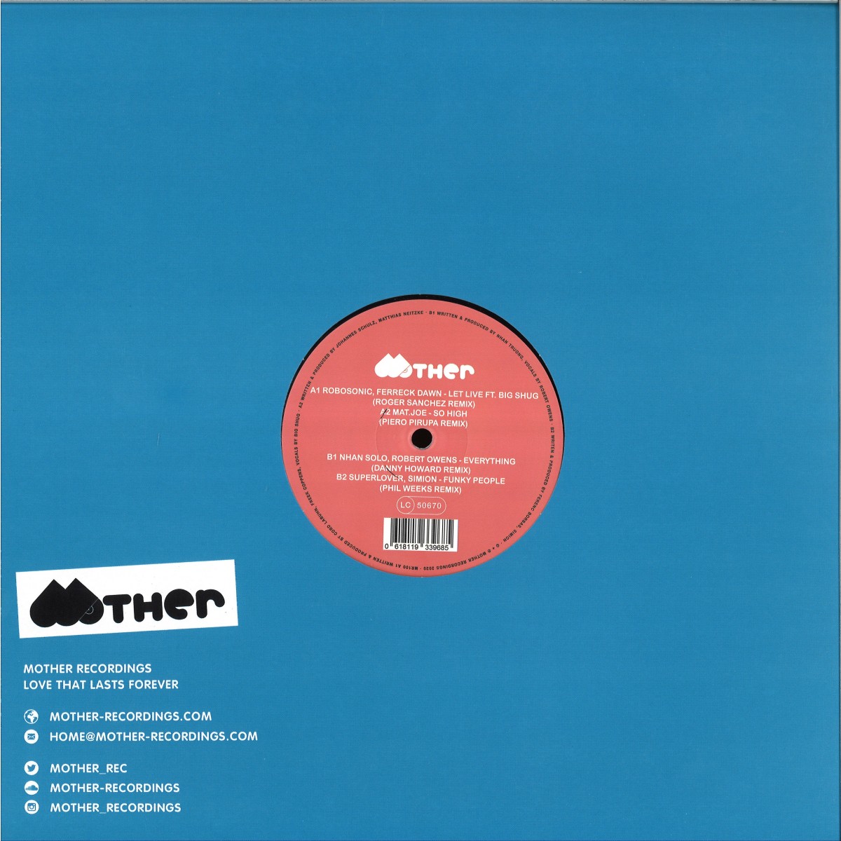 Various Artists Mother100 Mother Recordings Mother100 Vinyl