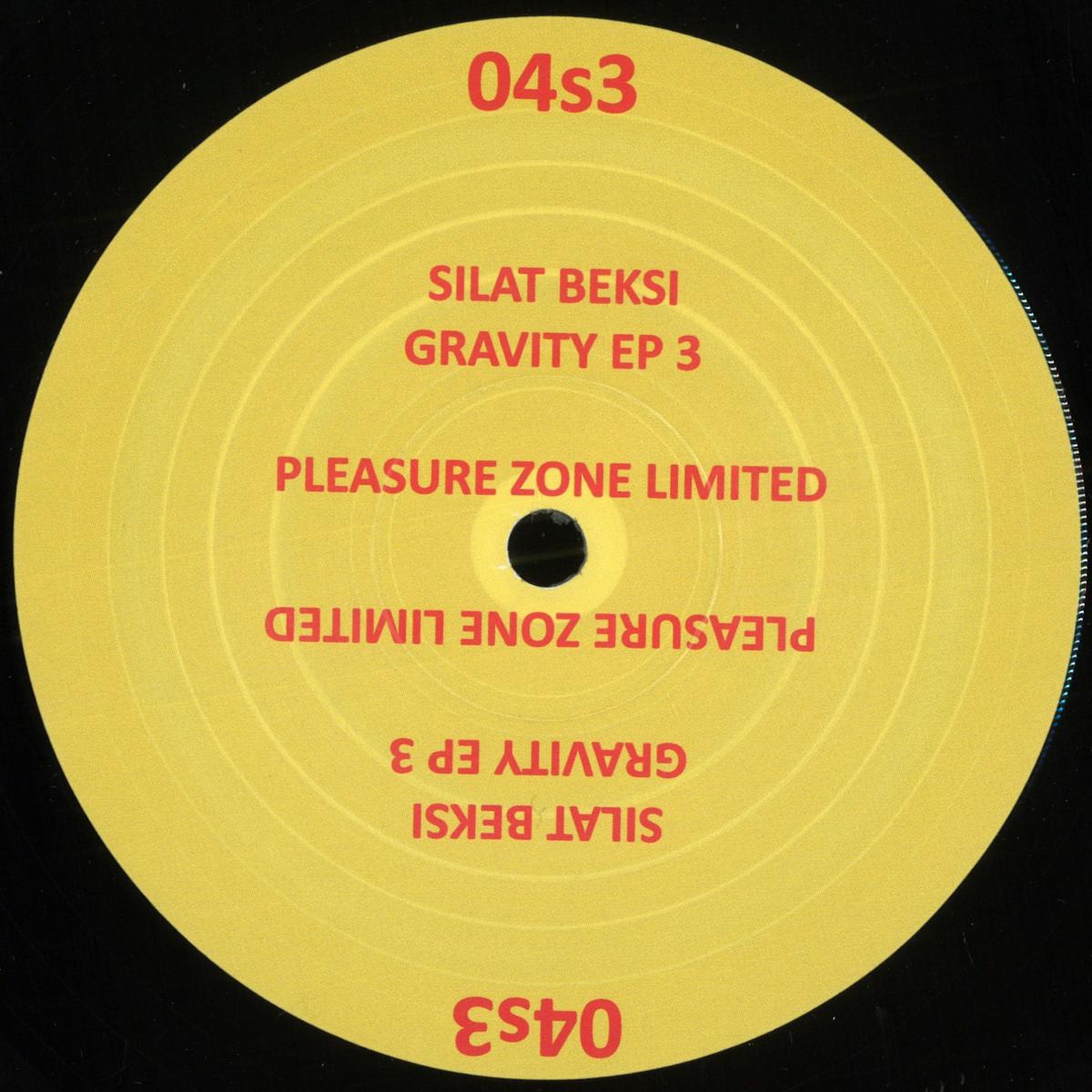 Silat Beksi — Gravity EP 3 vinyl cover