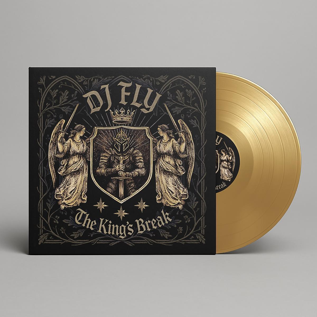 DJ Fly — The King's Break LP vinyl cover