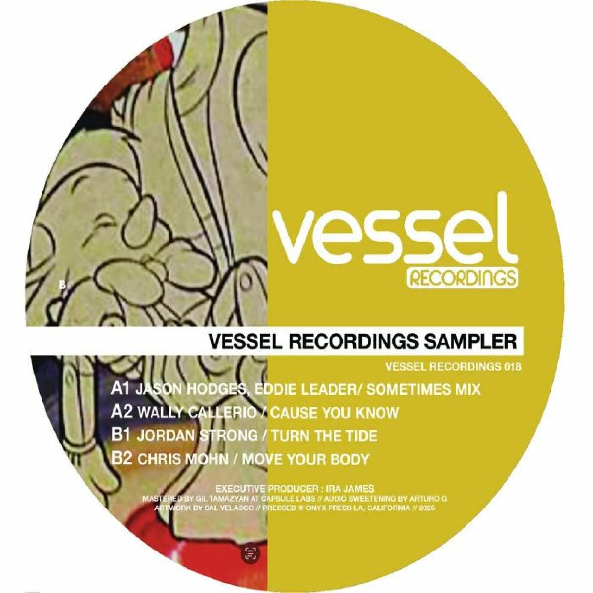 Unknown Artist — Vessel Recordings Sampler vinyl cover