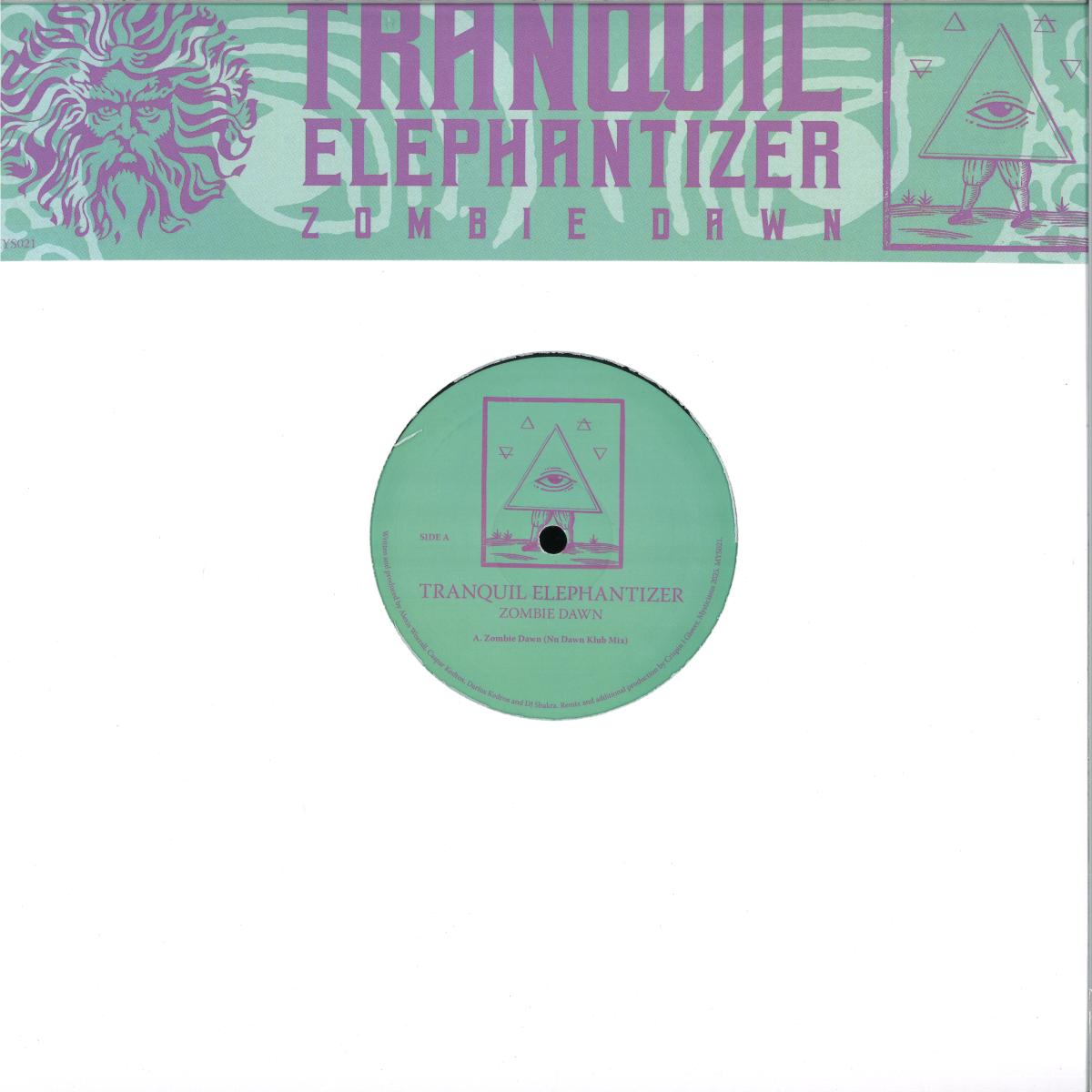 Tranquil Elephantizer — Zombie Dawn vinyl cover