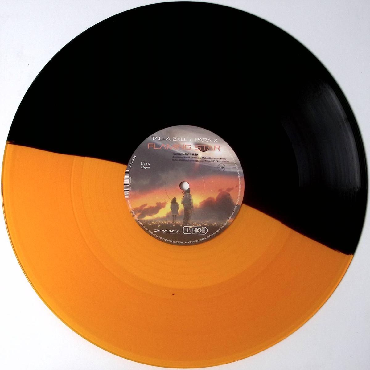 Talla 2XLC — Flaming Star vinyl cover