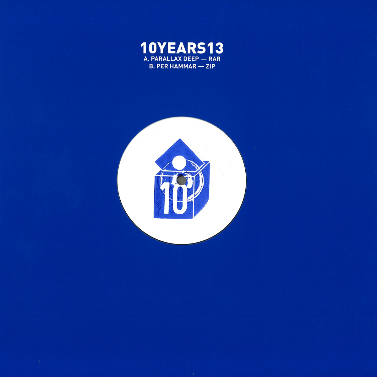 Parallax Deep, Per Hammar — 10YEARS13 vinyl cover
