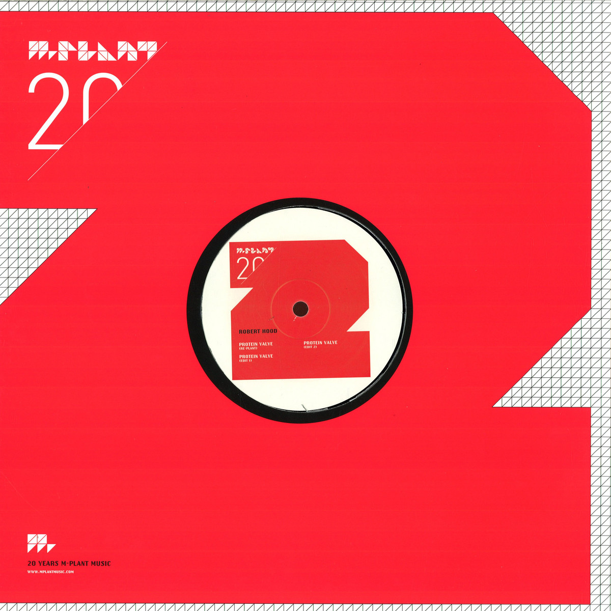 Robert Hood — Protein Valve (re-plants) vinyl cover