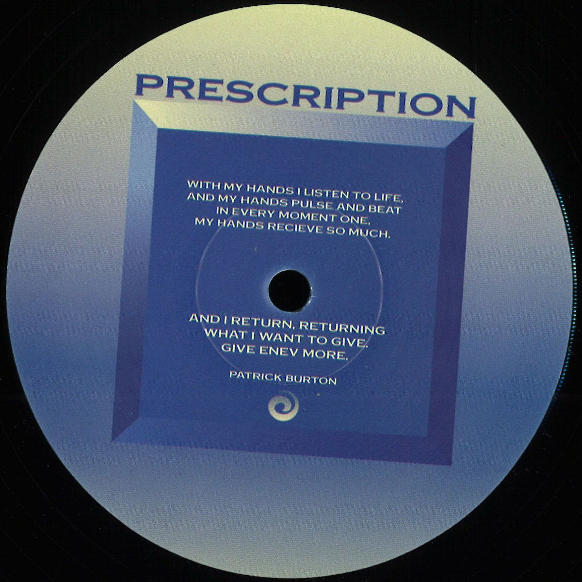 Chez Damier, Ron Trent, M.D. — Hip To Be Disillusioned Vol. 1 vinyl cover