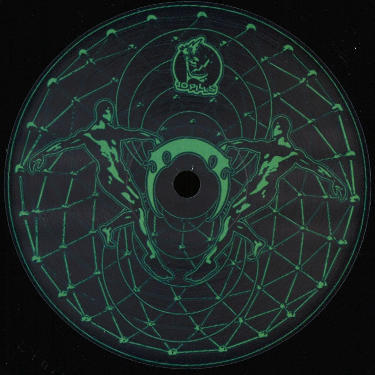 DJ Physical — Mortal Dance EP vinyl cover