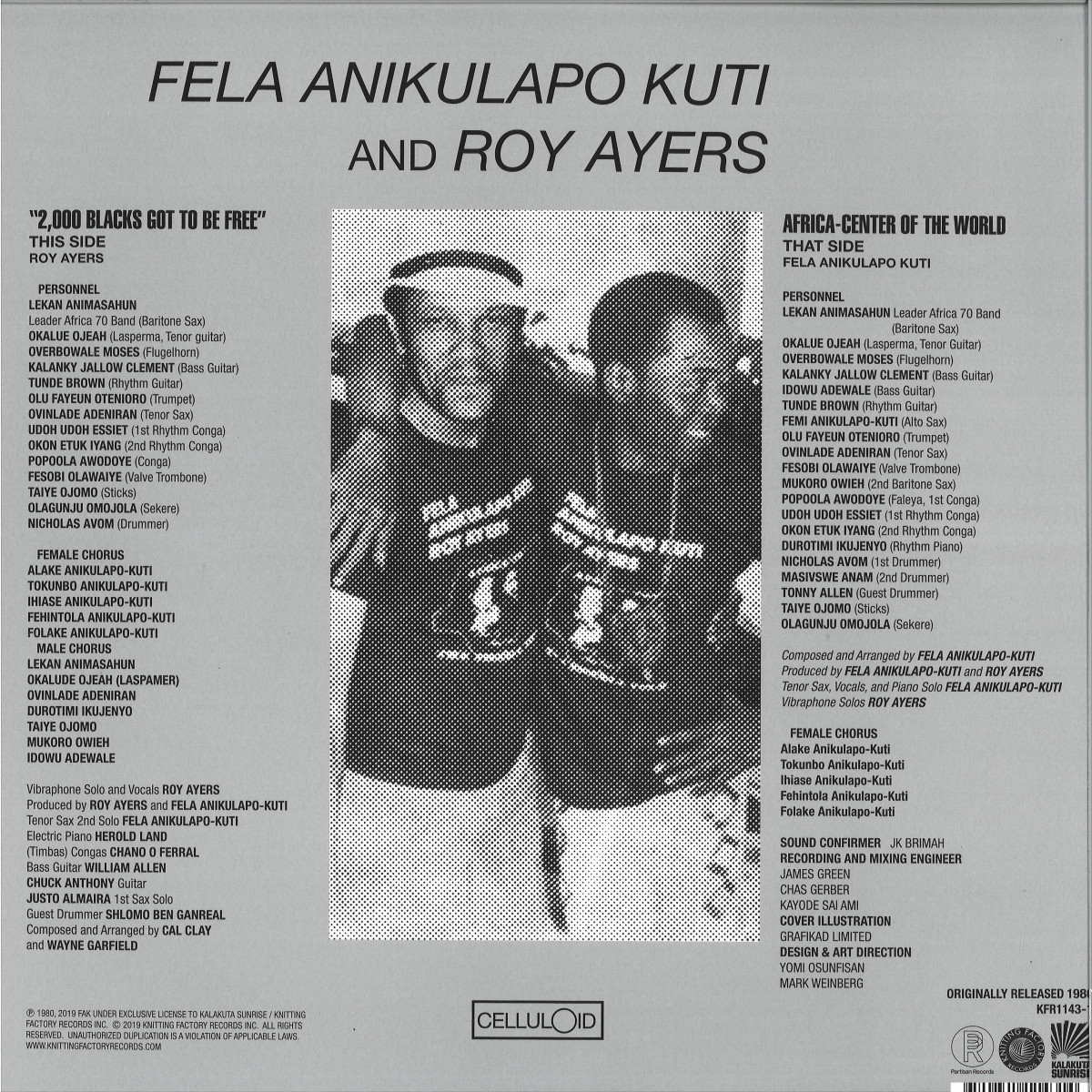 Fela Kuti & Roy Ayers - Music of FELA KUTI & ROY AYERS - MUSIC OF