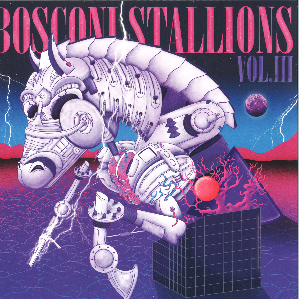 Various — BOSCONI STALLIONS VOL.III (2x12") vinyl cover