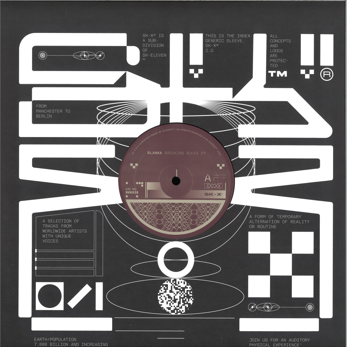 Blanka — Breaking Rules vinyl cover