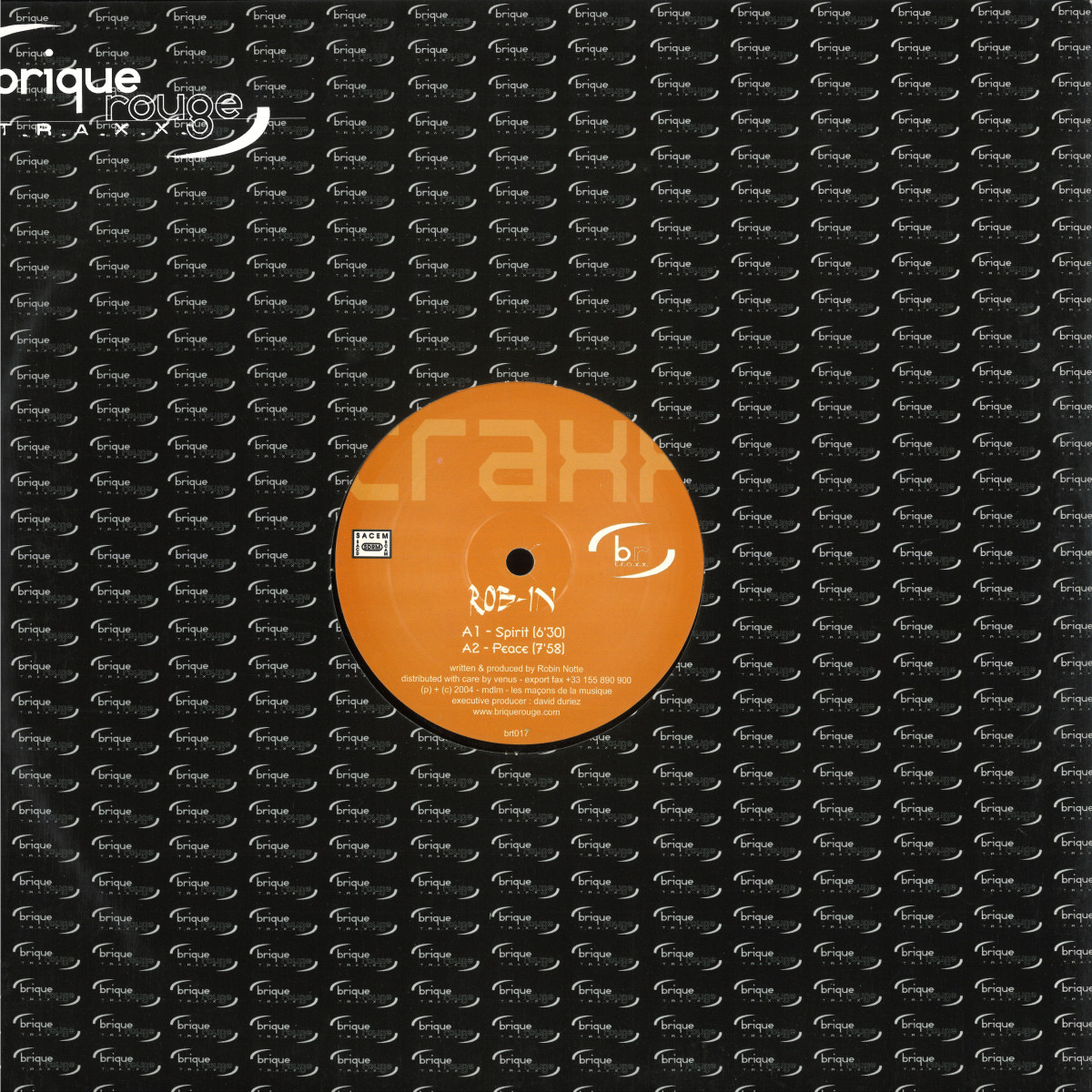 Rob-In — Hysteria Ep vinyl cover