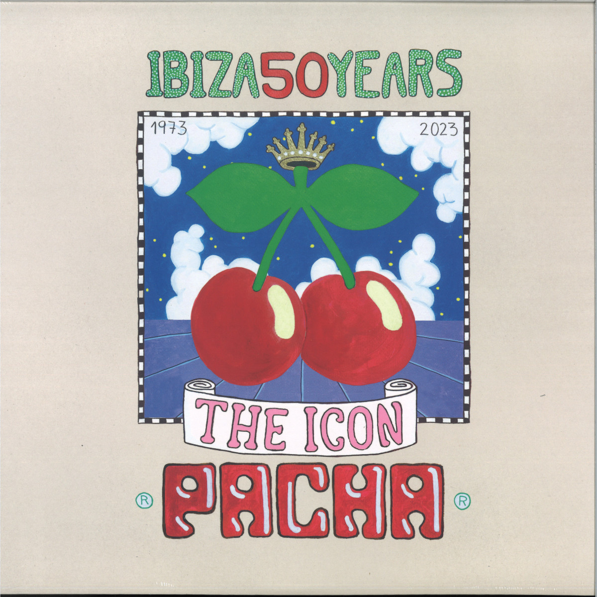 Various — PACHA IBIZA 50 YEARS LP 3x12" vinyl cover
