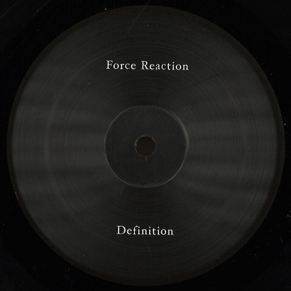Force Reaction — Definition vinyl cover