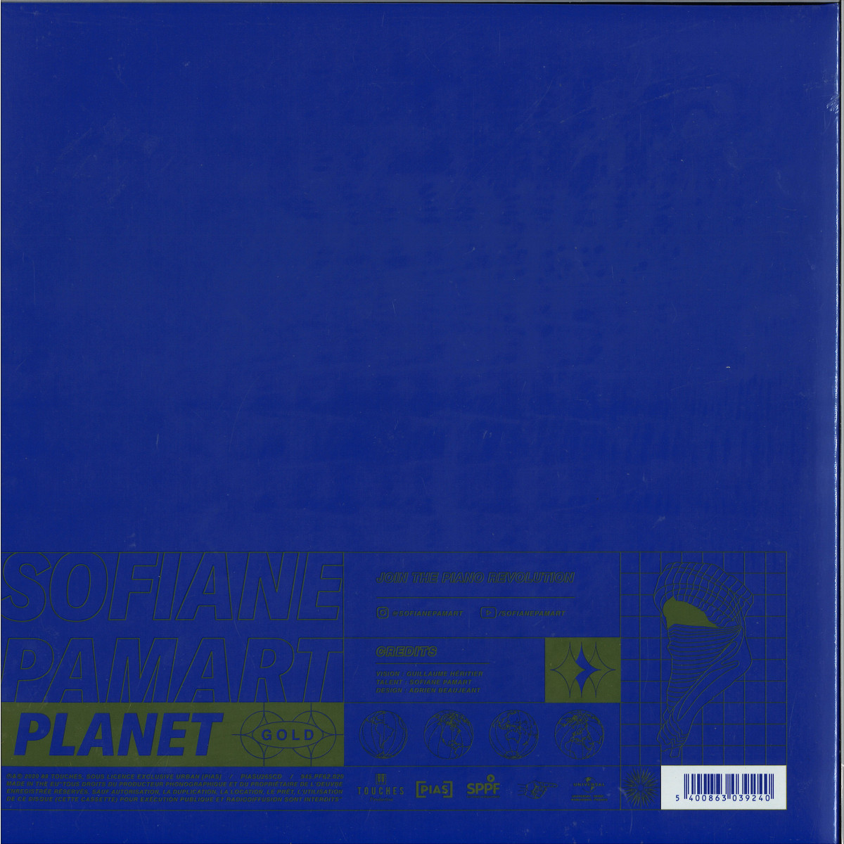 Planet Gold: Sofiane Pamart: : CD et Vinyles}
