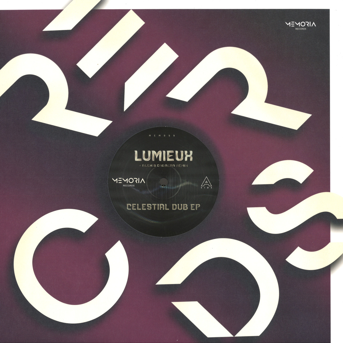 Lumieux, Alexis Cabrera — Celestial Dub EP vinyl cover