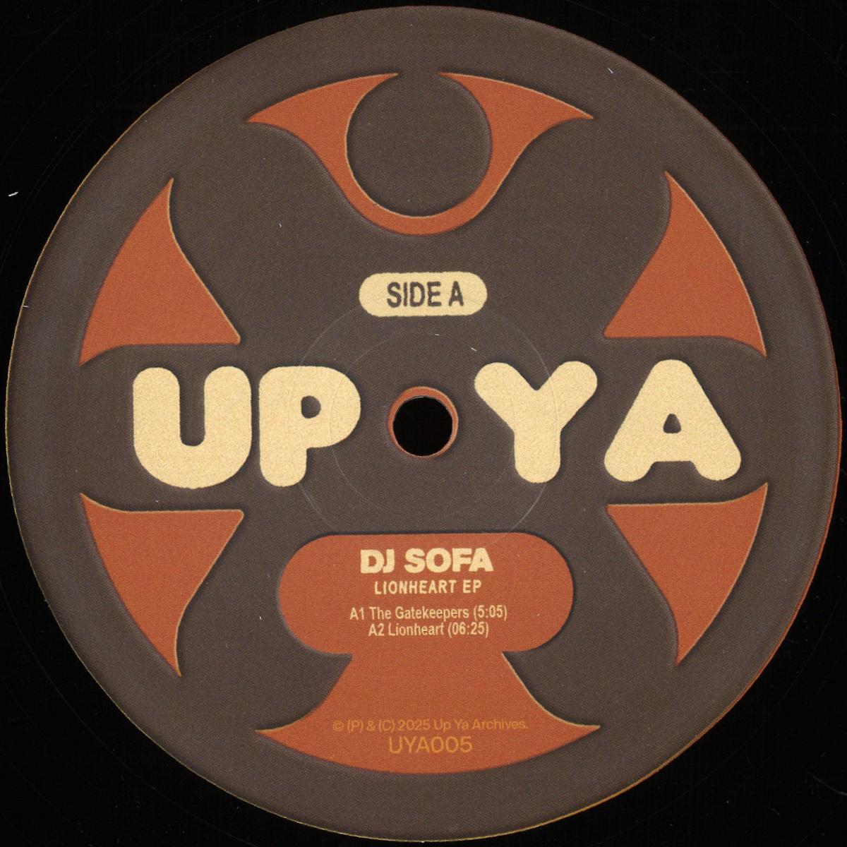 DJ Sofa — Lionheart EP vinyl cover