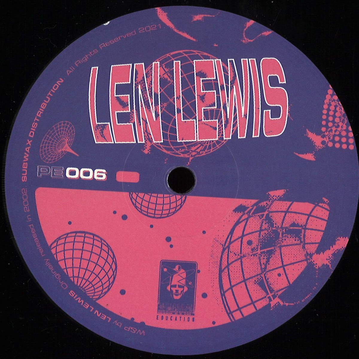 Len Lewis — Joy / Skip Up vinyl cover