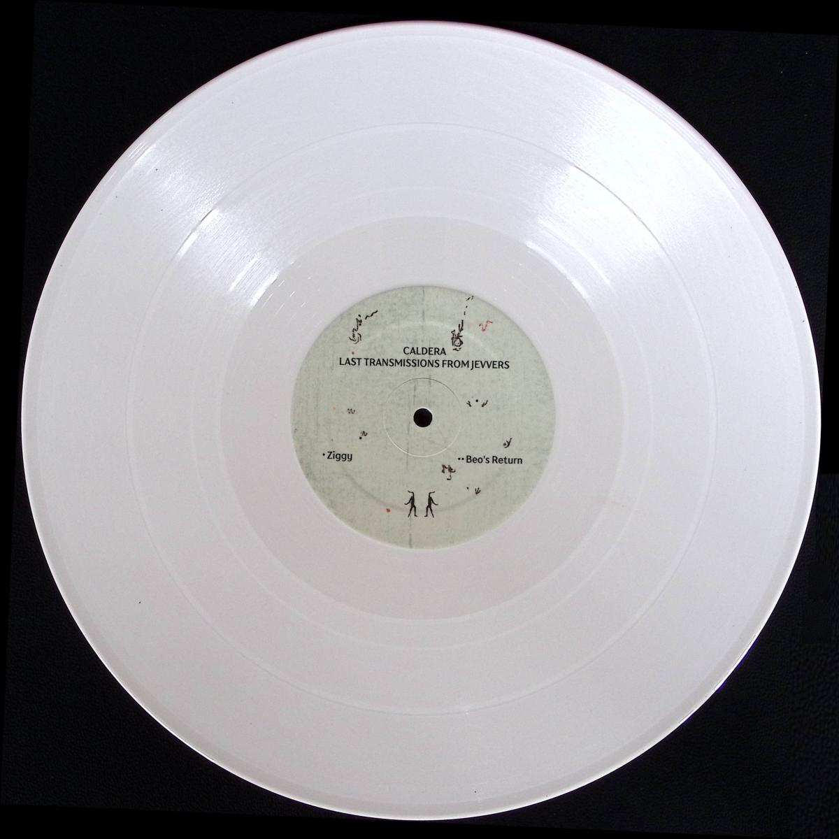 Caldera — Last Transmissions From Jevvers vinyl cover