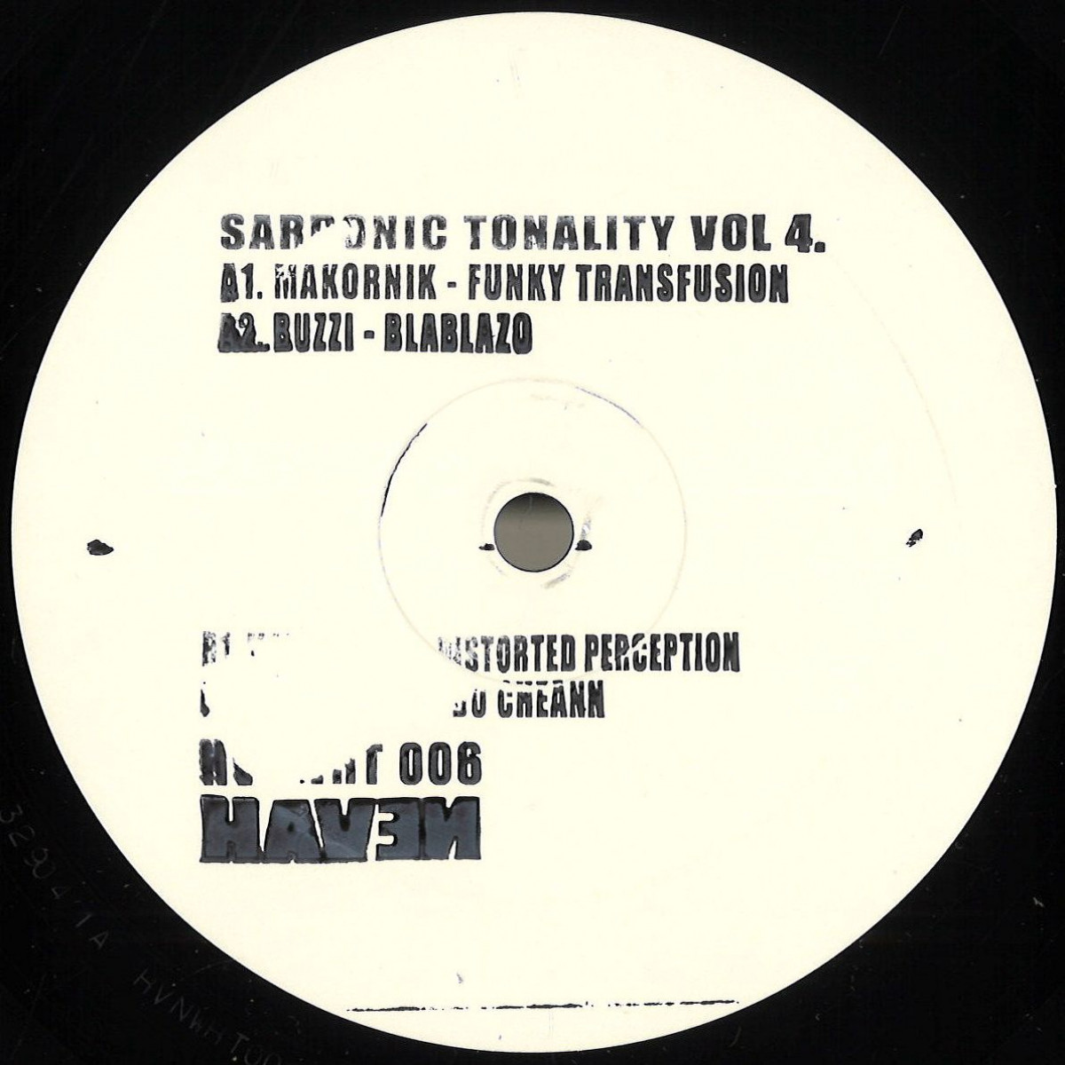 Various — Sardonic Tonality Vol. 4 vinyl cover