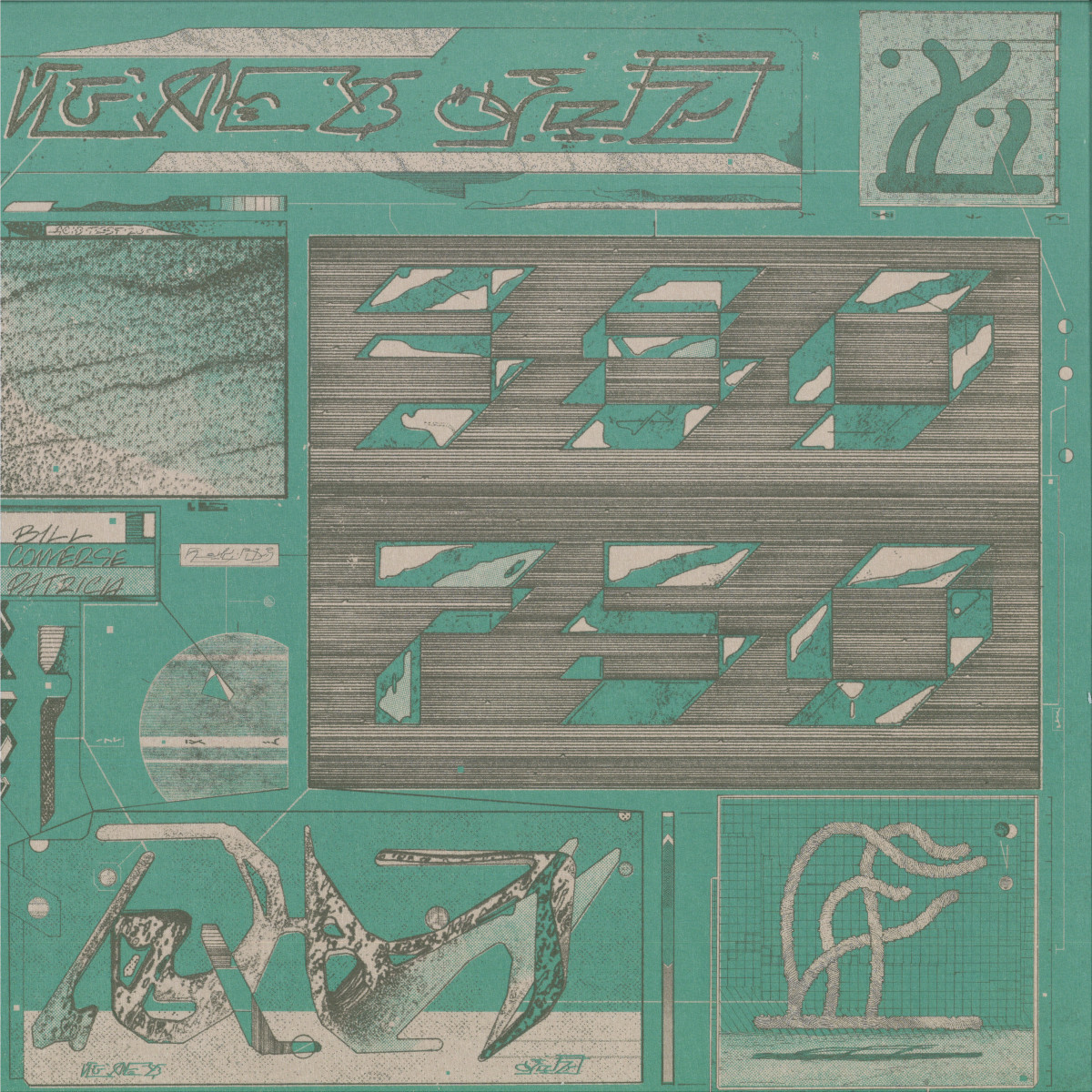 Bill Converse, Patricia — 380/750 EP vinyl cover