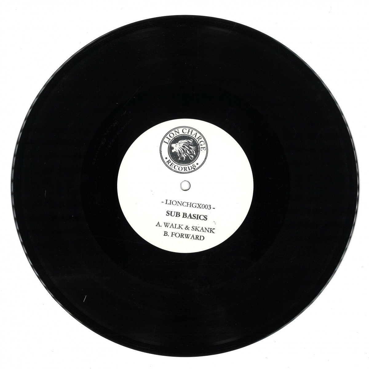 Sub Basics — Walk & Skank /  Forward vinyl cover