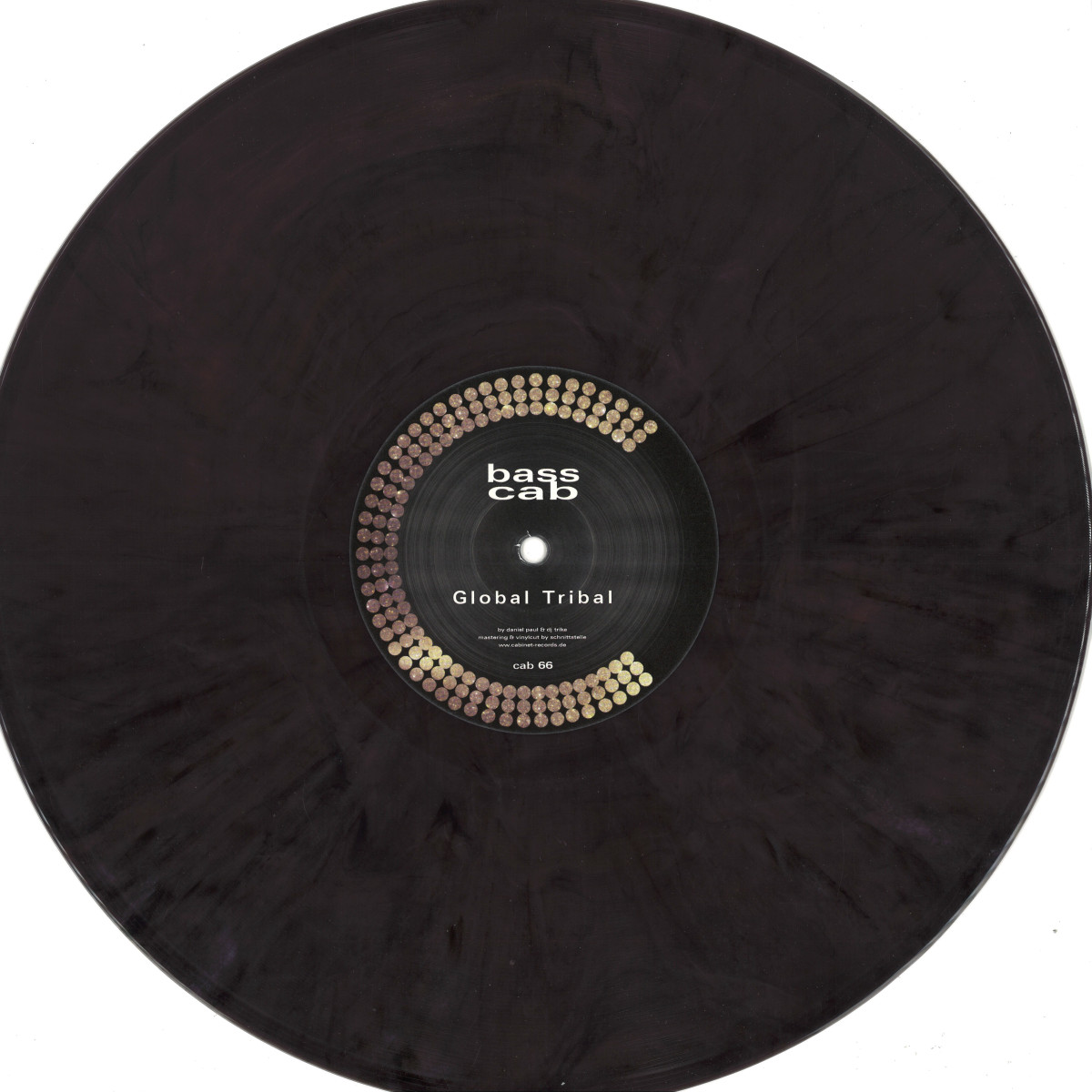 Bass Cab — Global Tribal vinyl cover