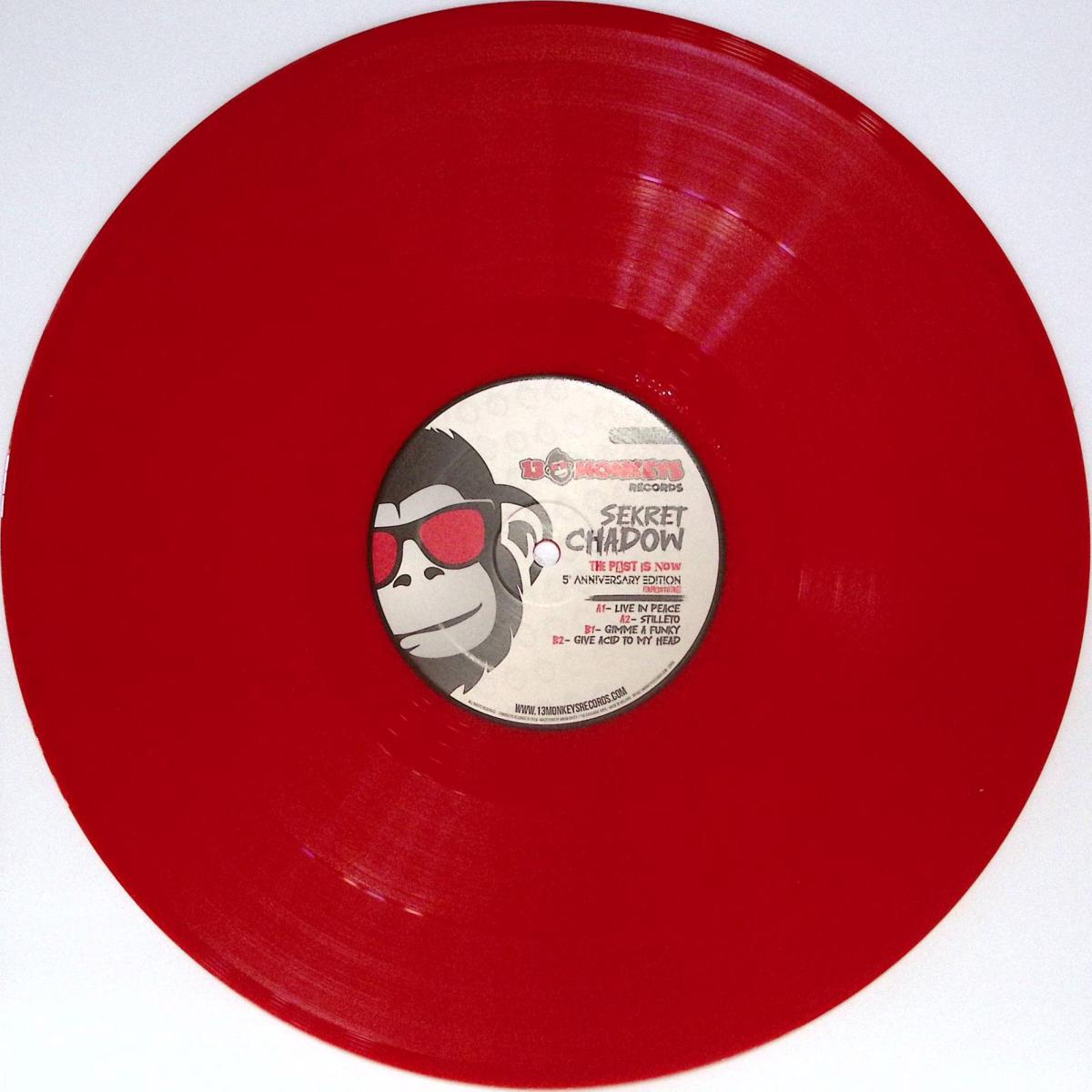Sekret Chadow — The Past Is Now (5º Anniversary Edition – Remastered) vinyl cover